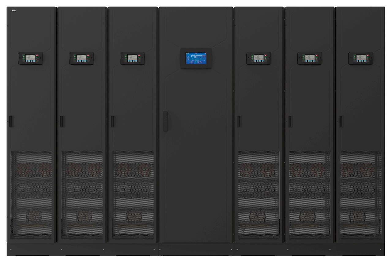 01 The ABB Megaflex DPA UPS. Here, a 1.5 MW configuration is shown.