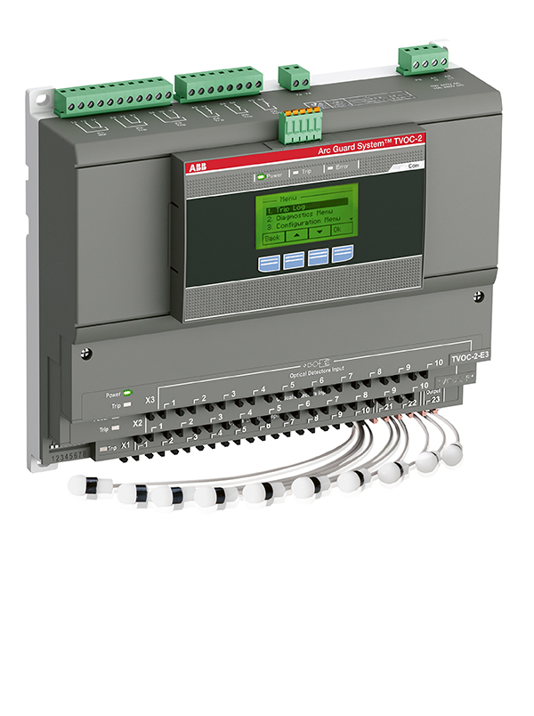 02 ABB’s TVOC-2 Arc Guard System™.
