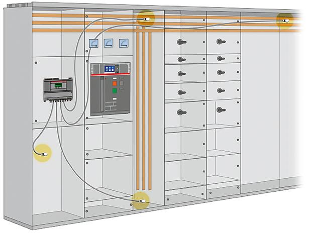 03 Optical detectors are placed strategically for best coverage.