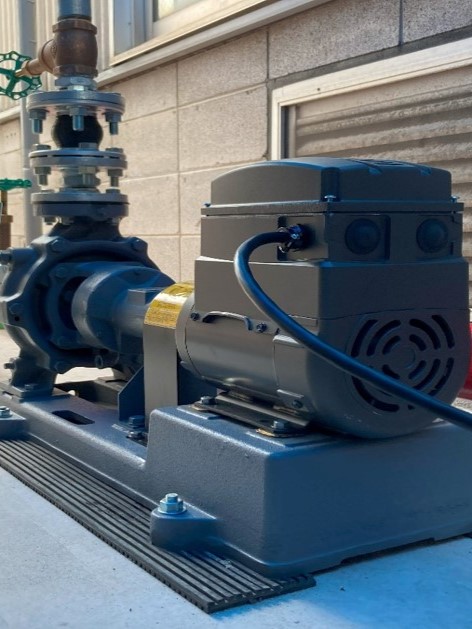 EC Titaniumに置き換えたポンプ