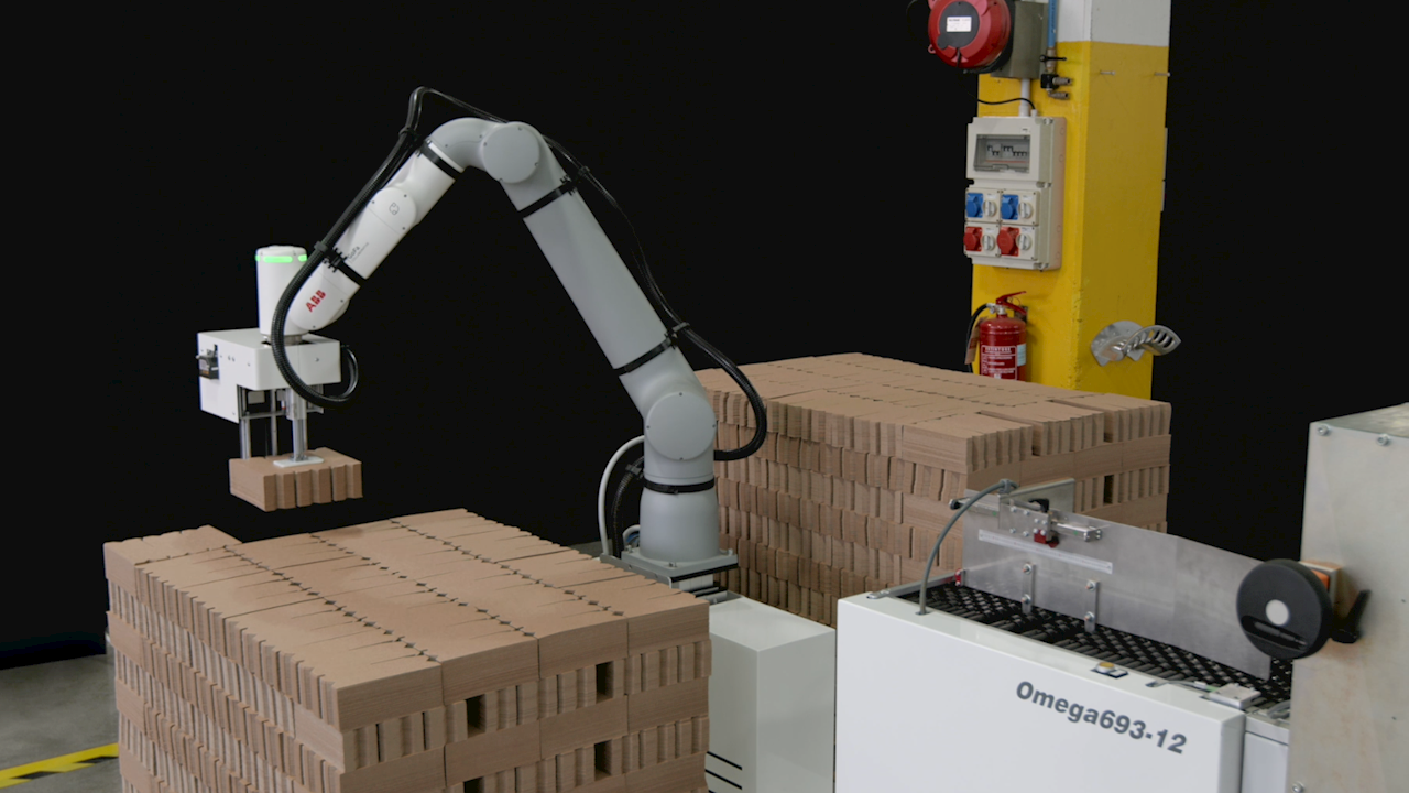 From Heavy Lifting to High Productivity: How Solema Uses ABB’s GoFa™ to Automate Palletizing in the Paper Industry