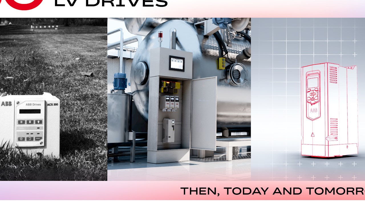 ABB低压传动50 周年：以创新与节能增效推动可持续发展