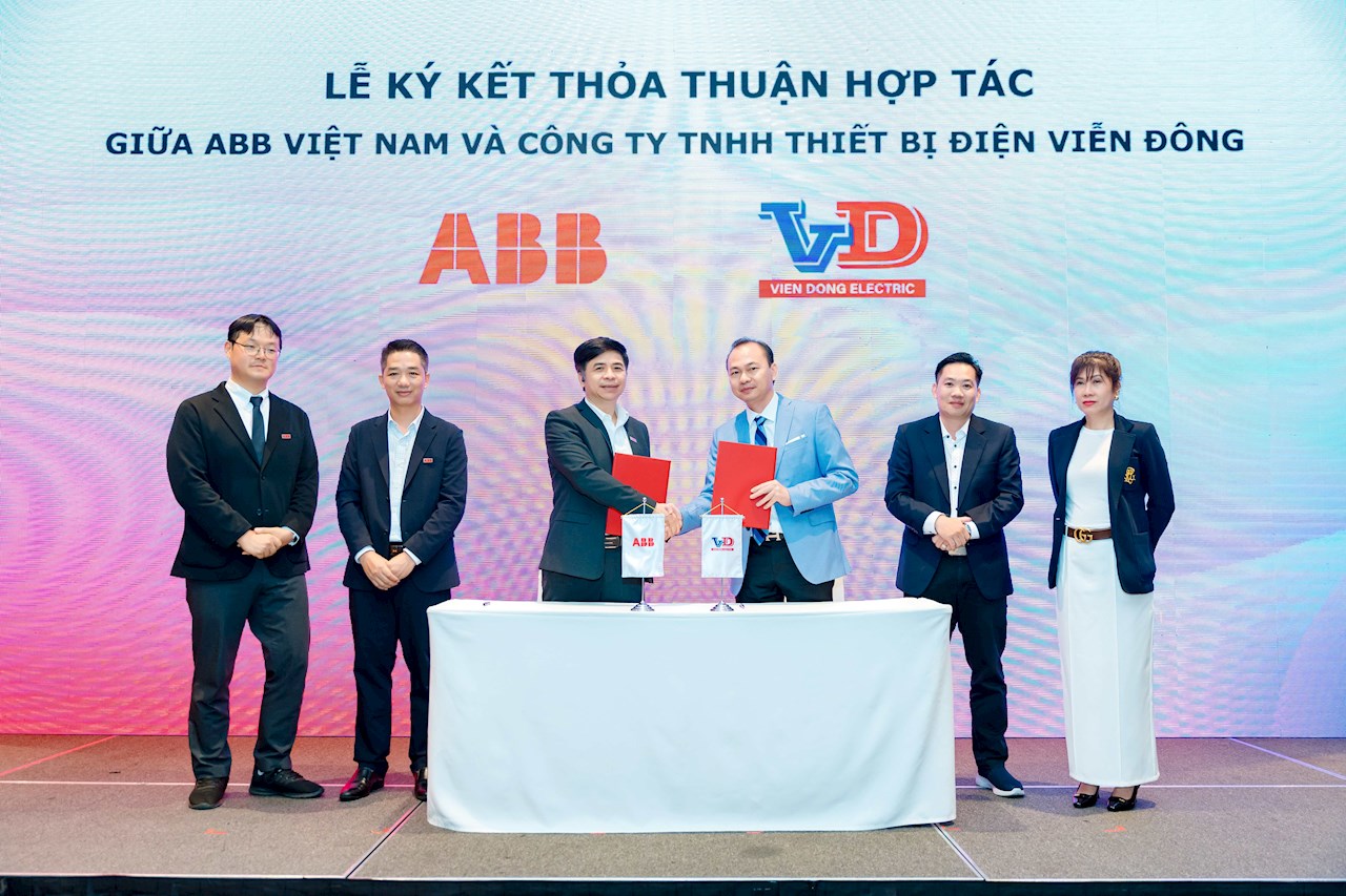 ABB signed an agreement with Vien Dong Electric. Vien Dong Electric becomes ABB