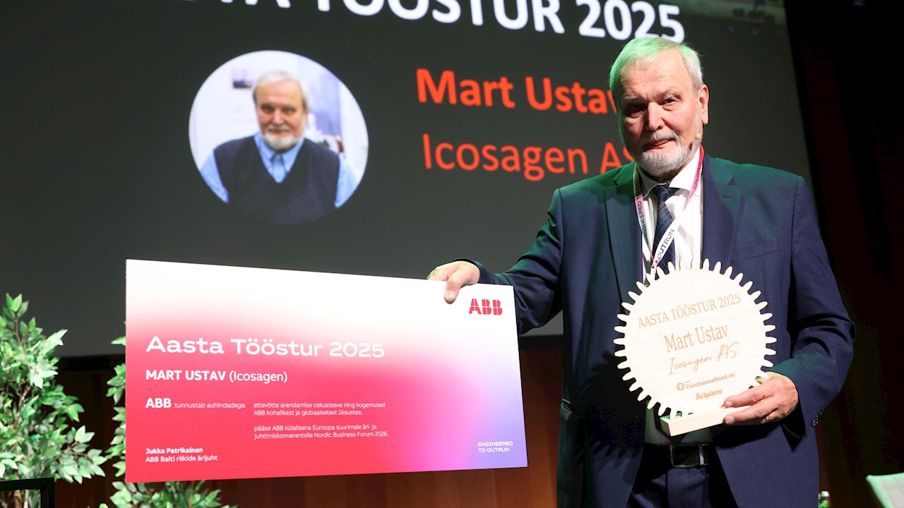 Aasta tööstur 2025 on Mart Ustav  