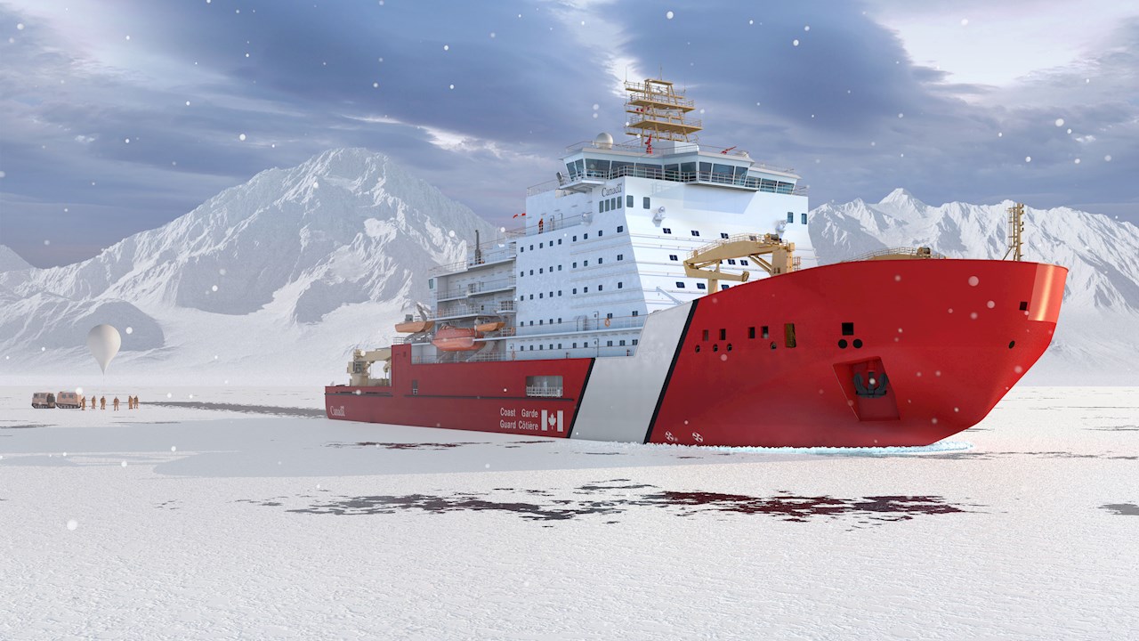 ABB Azipod® propellersystem ska driva den nya kanadensiska isbrytaren ‘Polar Max’