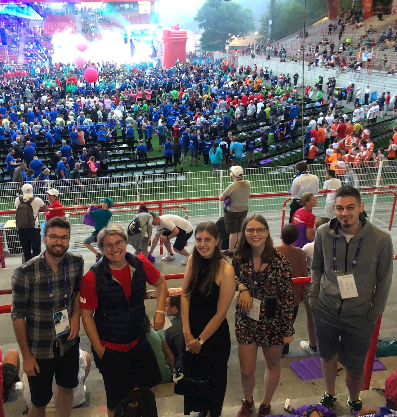 Ute mit Ihren Studierenden in Berlin. ©ABB