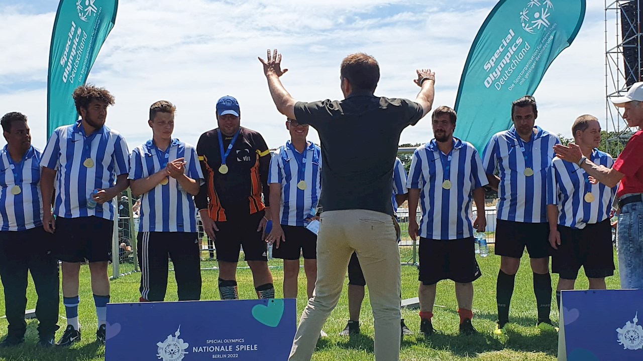 Ragnar ist selbst sportlich aktiv - Volunteergeschichten #25JahreGemeinsamStark