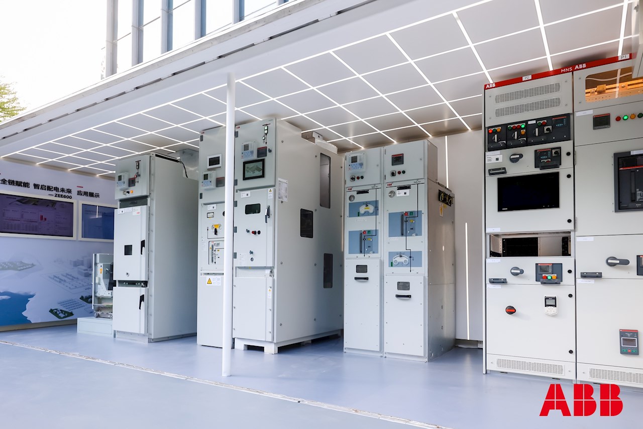ABB电气展车内部
