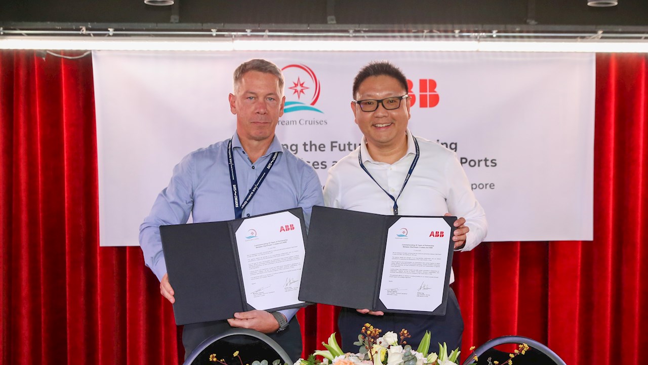 ABB and StarDream Cruises strengthen collaboration with new service agreement