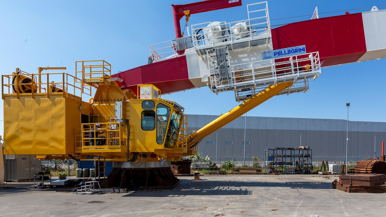 Competenze, supporto tecnico e ingegnerizzazione: la collaborazione vincente tra M.E.P. Pellegrini e ABB è “alta” 56 metri