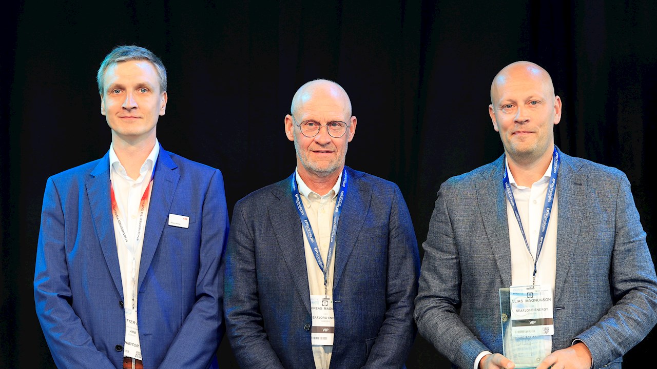 Seafjord Energy e ABB 
La nave e-bunker vince il premio “Concept Vessel Design of The Year”