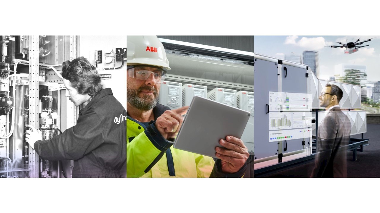 Digitalization in the development of ABB low voltage drives across decades