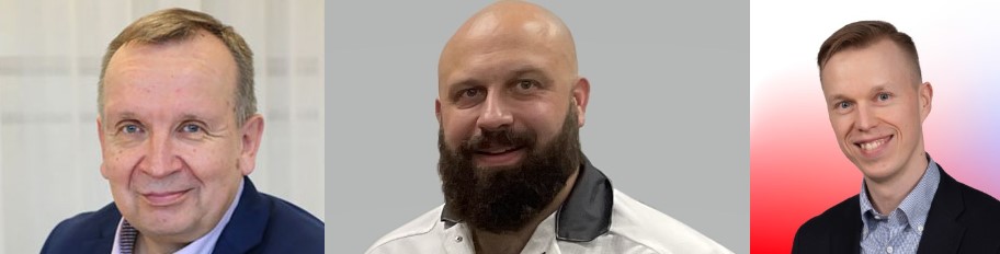 Matti Kauhanen, Mika Kiviniemi and Patrik Tikka