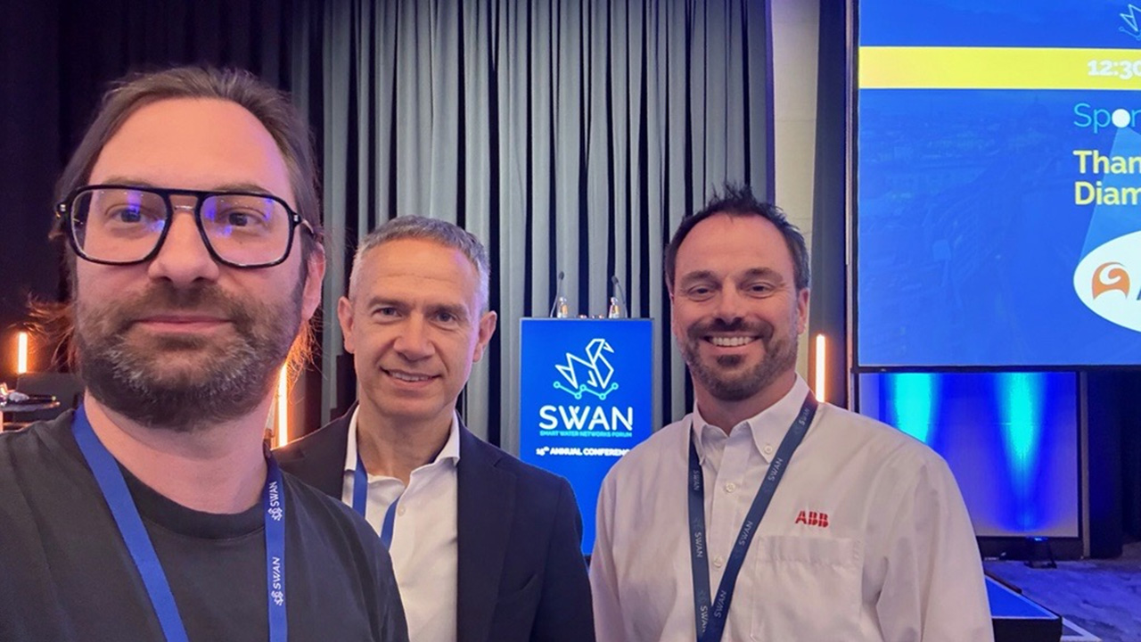Az ABB csapata: Tobias Nitzsche, Giuseppe Fraddanno és Ragnar Schierholz