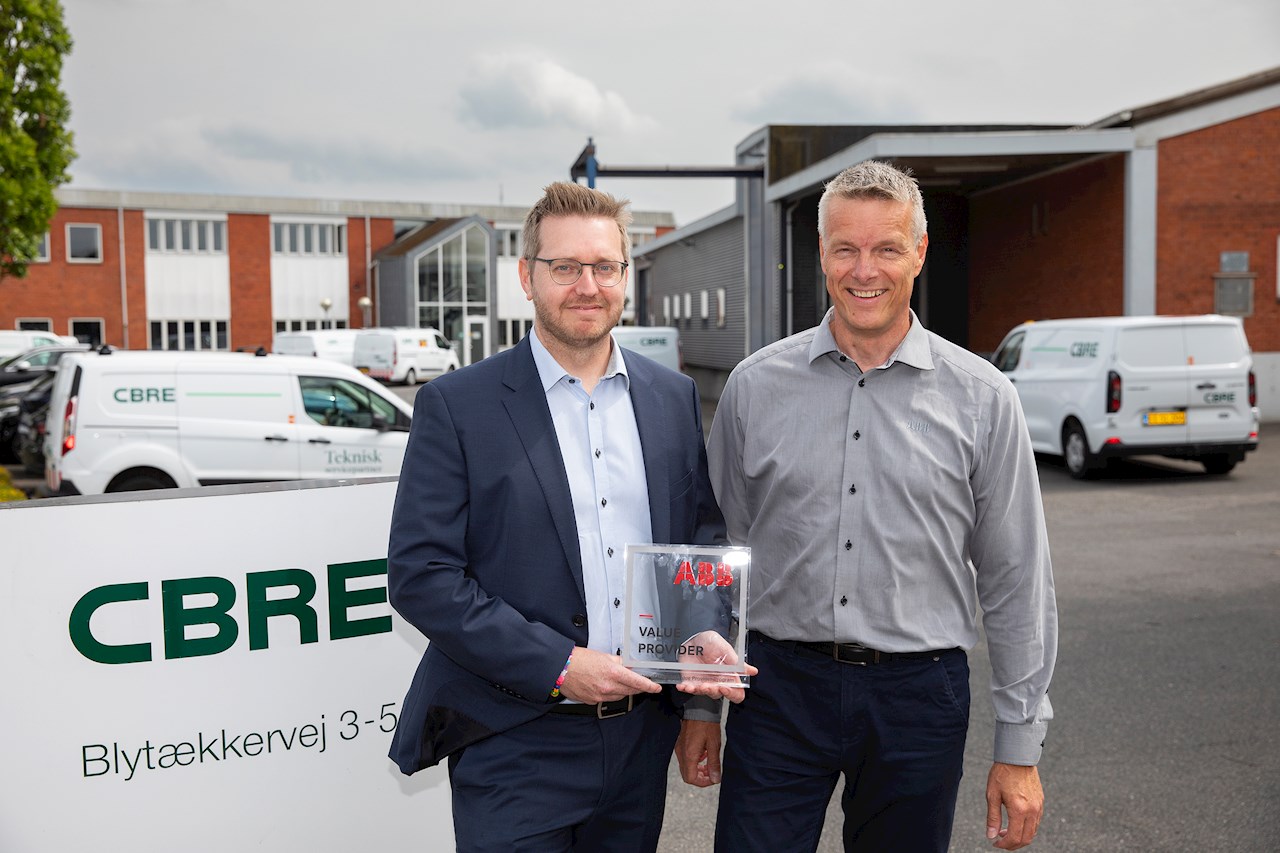 Drivkræfterne bag partnerskabet er Kenneth Rask L. Jensen (teknisk chef, BMS) hos CBRE
og Kenneth F. Engermann (salgsspecialist) hos ABB.