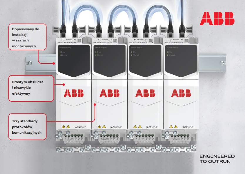 ACS380-E to napęd maszynowy nowej generacji