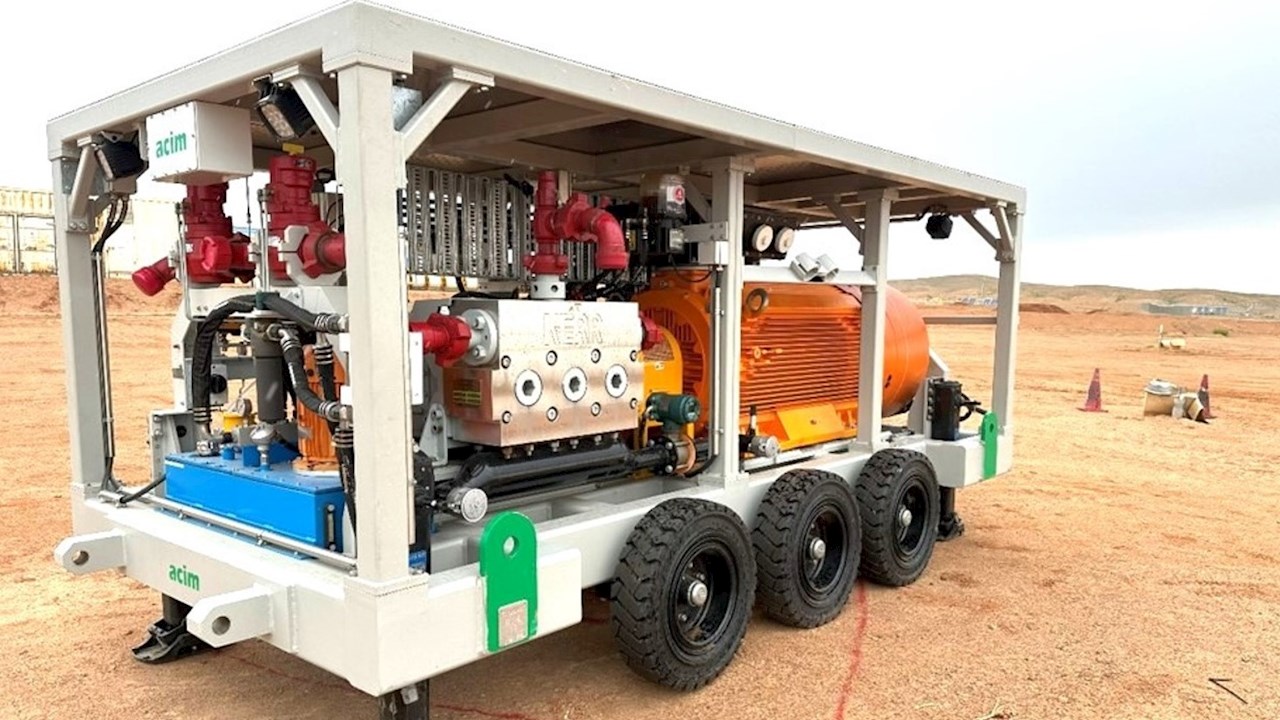 Australian manufacturer ACIM uses ABB drive and motor technology to optimise hydraulic fracturing projects in mining
