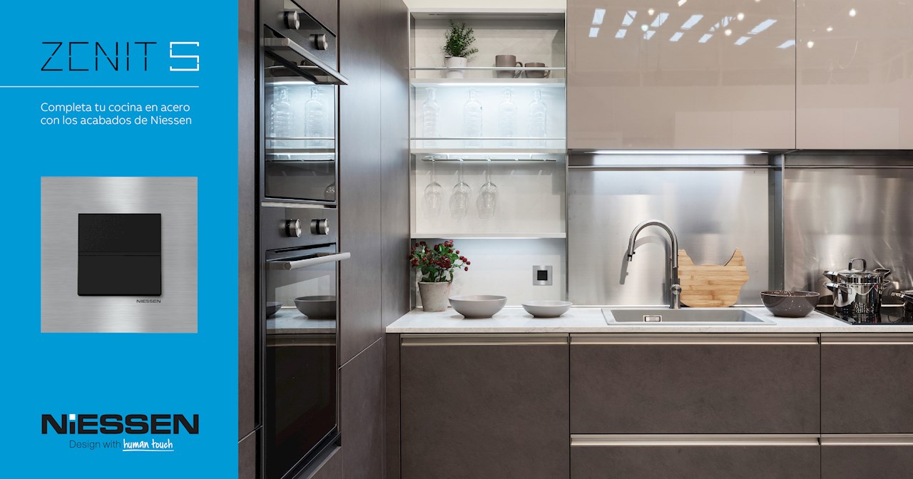 Zenit S, acabado acero.