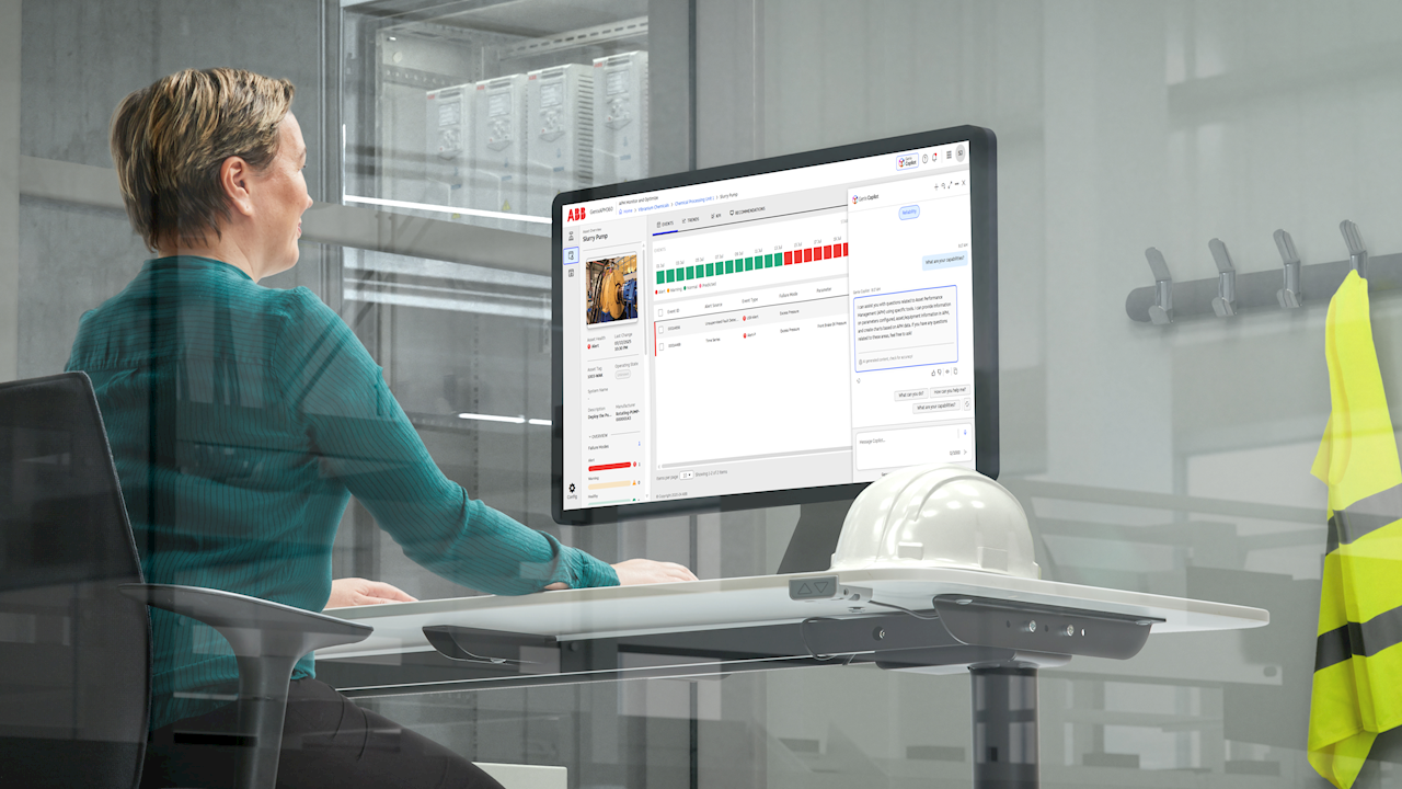 ABB named as one of the top 10 Gen AI-powered industrial copilot vendors