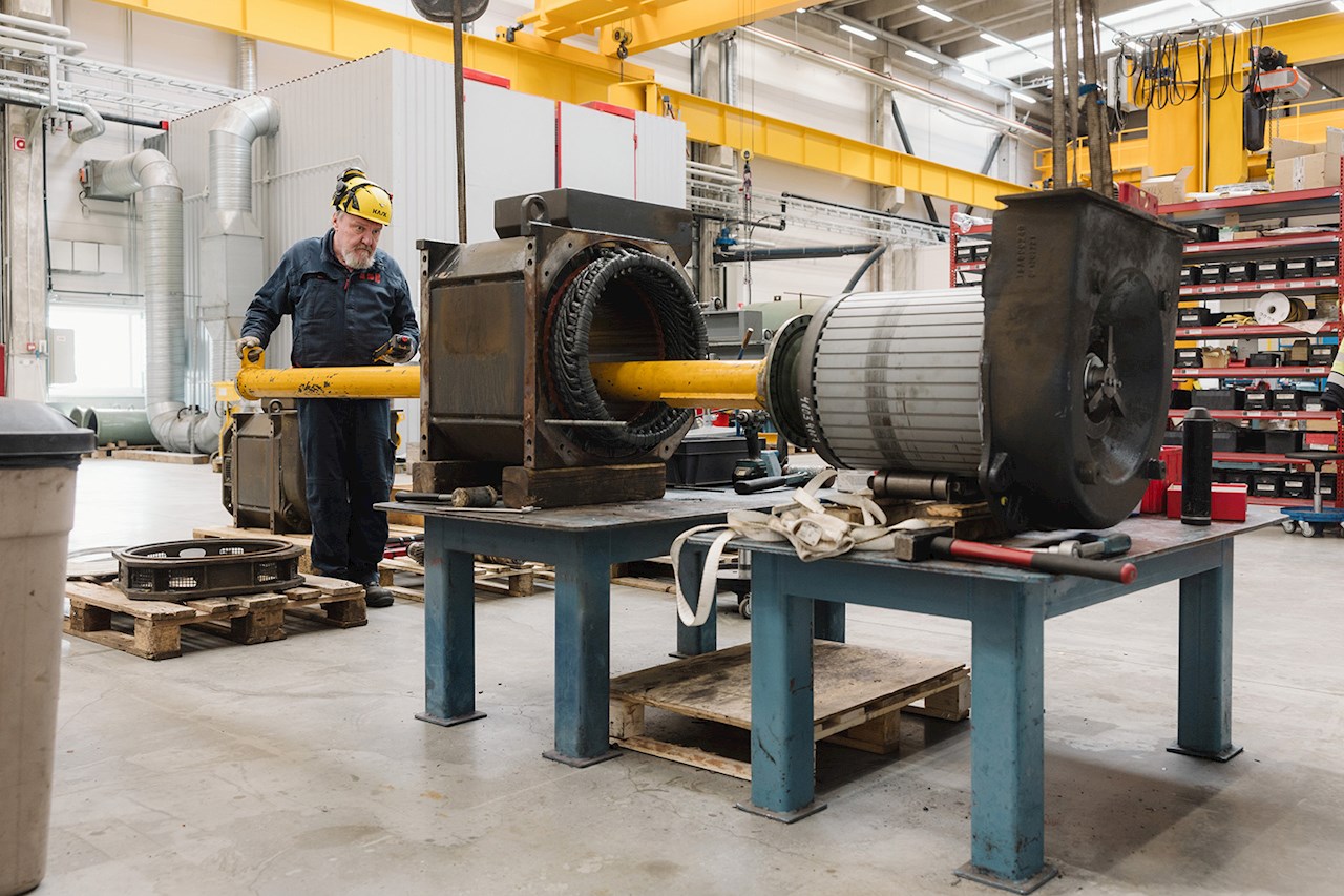 ABB techninės priežiūros centras Estijoje