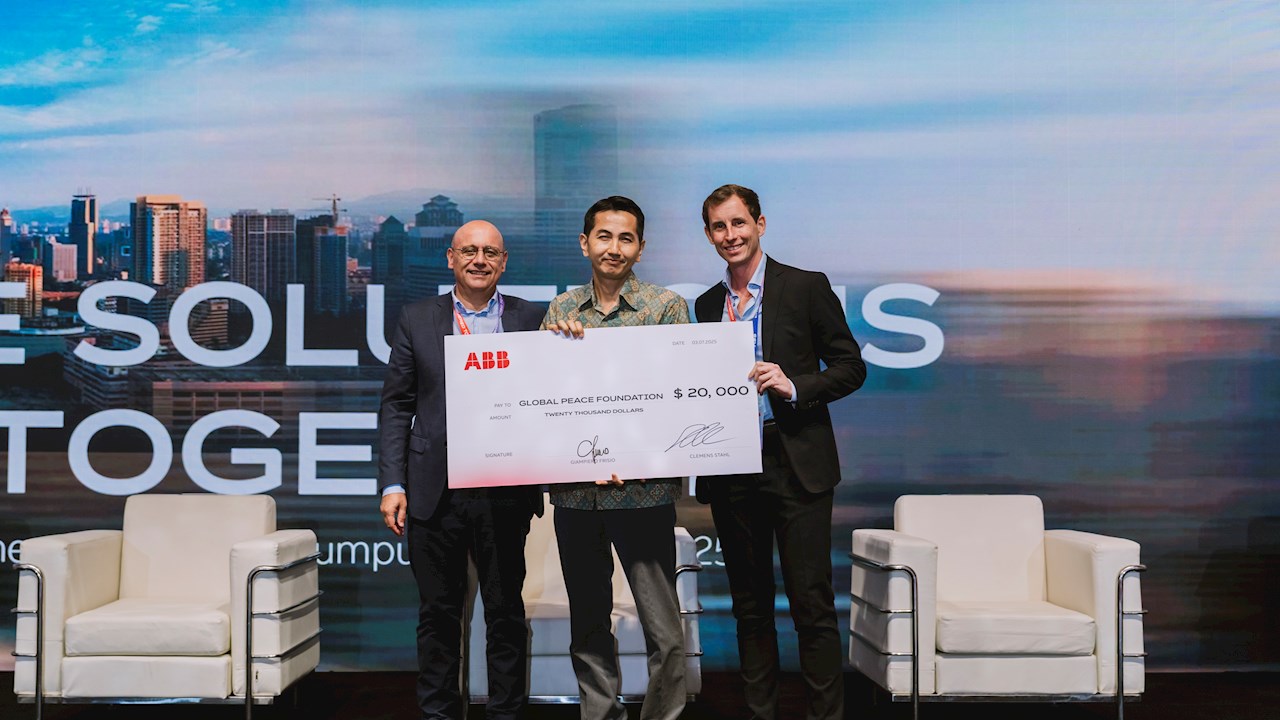 ABB Contributes US$20,000 to Light Up Orang Asli Village in Malaysia
