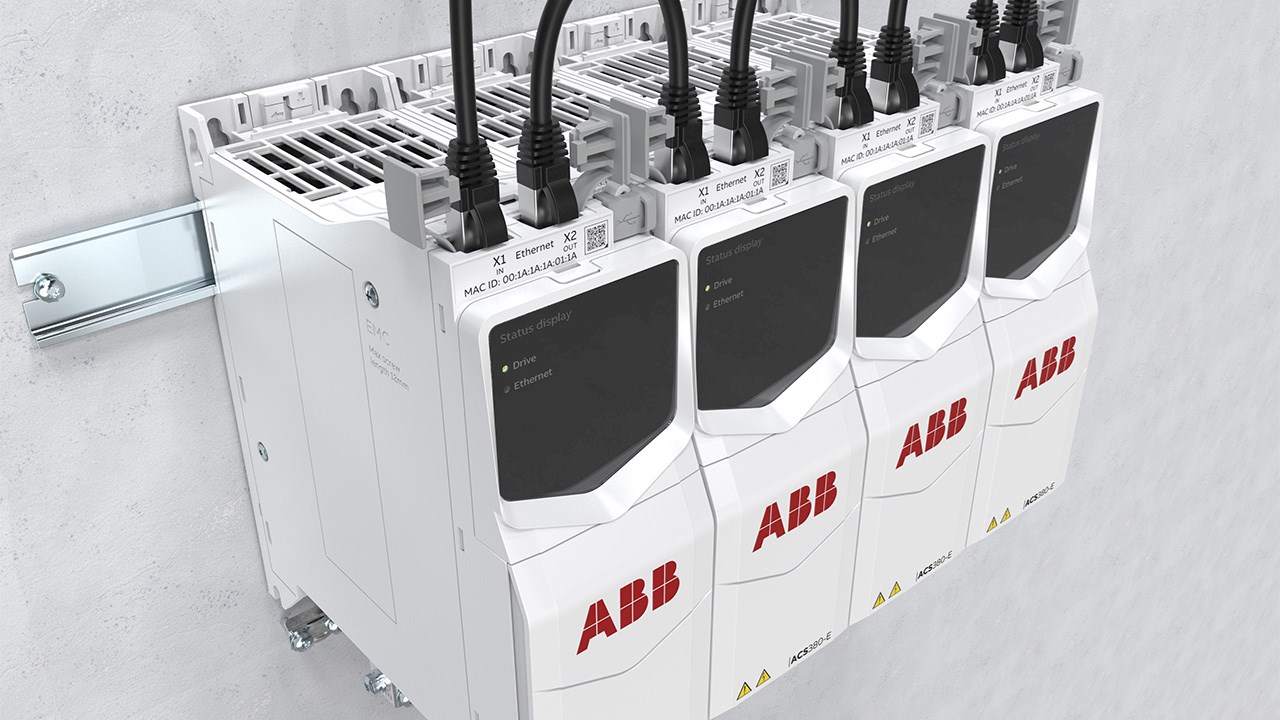 ABB lance une nouvelle génération de variateurs de vitesse conçus autour de la performance, la connectivité et la cybersécurité