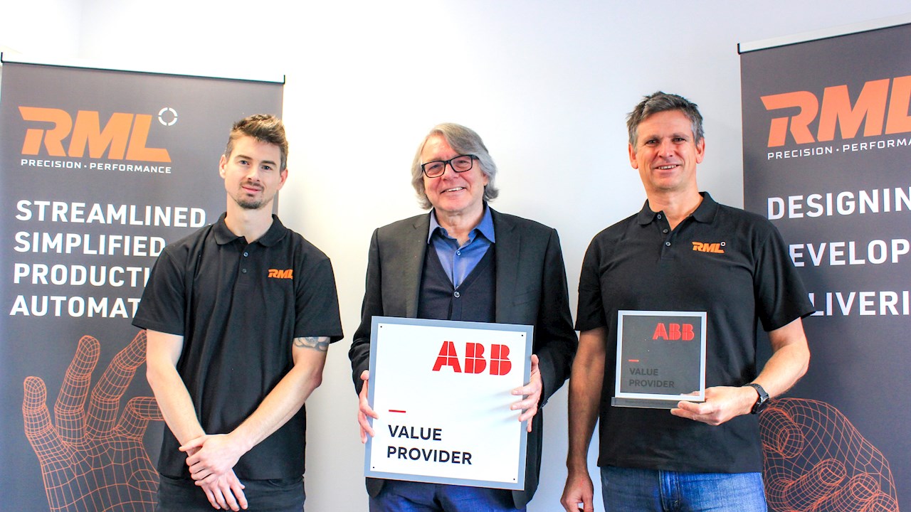 RML Machinery becomes ABB Robotics Authorised Value Provider in New Zealand
