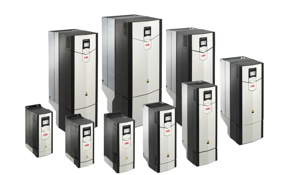 ABB’s current ACS880 family – compact, energy-efficient, and highly versatile.