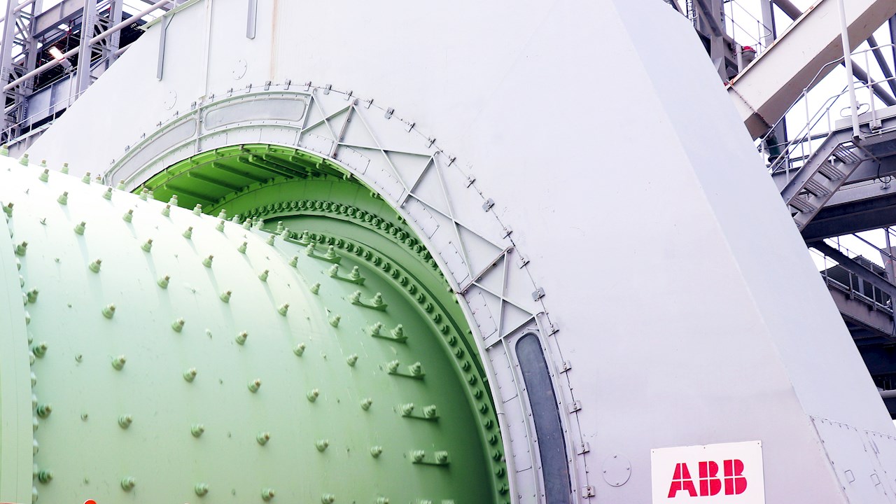 ABB to implement gearless mill drive service program at Codelco copper mines in Chile