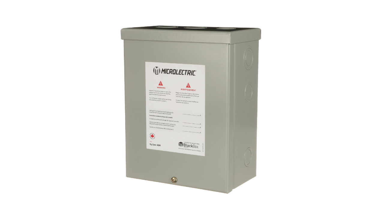 ABB simplifies EV readiness 
for Canadian homes with 
launch of Microlectric® 
Electric Vehicle Energy 
Management System (EVEMS)