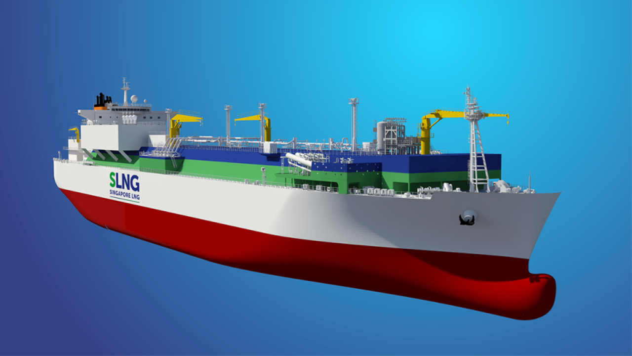 ABB to power Singapore’s first floating LNG terminal