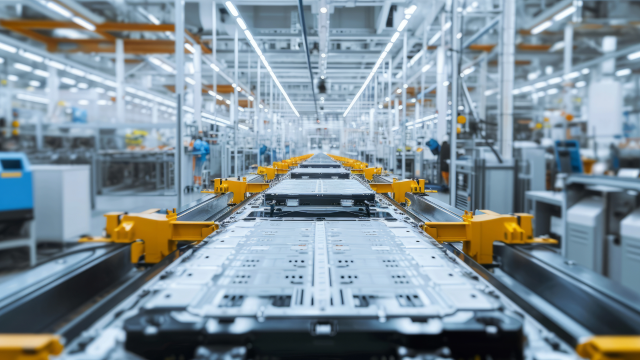 Chão de fábrica americano moderno, onde o aumento dos custos de insumos e os preços estáveis de produção estão comprimindo as margens de lucro. (abb.com)