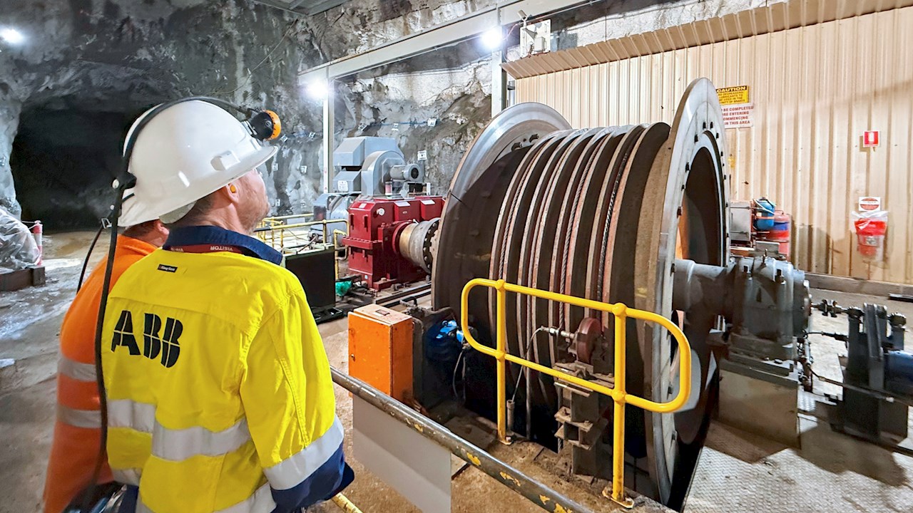 Bluestone Mines Tasmania JV selects ABB to modernize hoist system at Australia’s largest tin mine