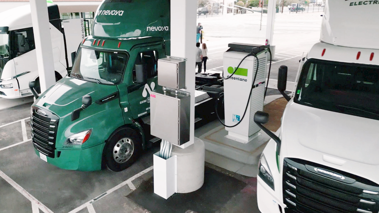 Are we there yet? One charging station thinks so