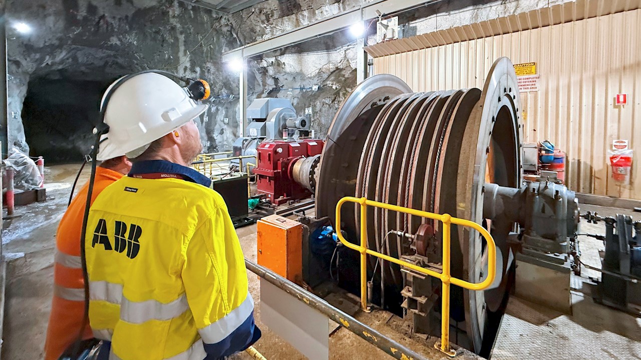 Bluestone Mines Tasmania JV selects ABB to modernise hoist system at Australia’s largest tin mine