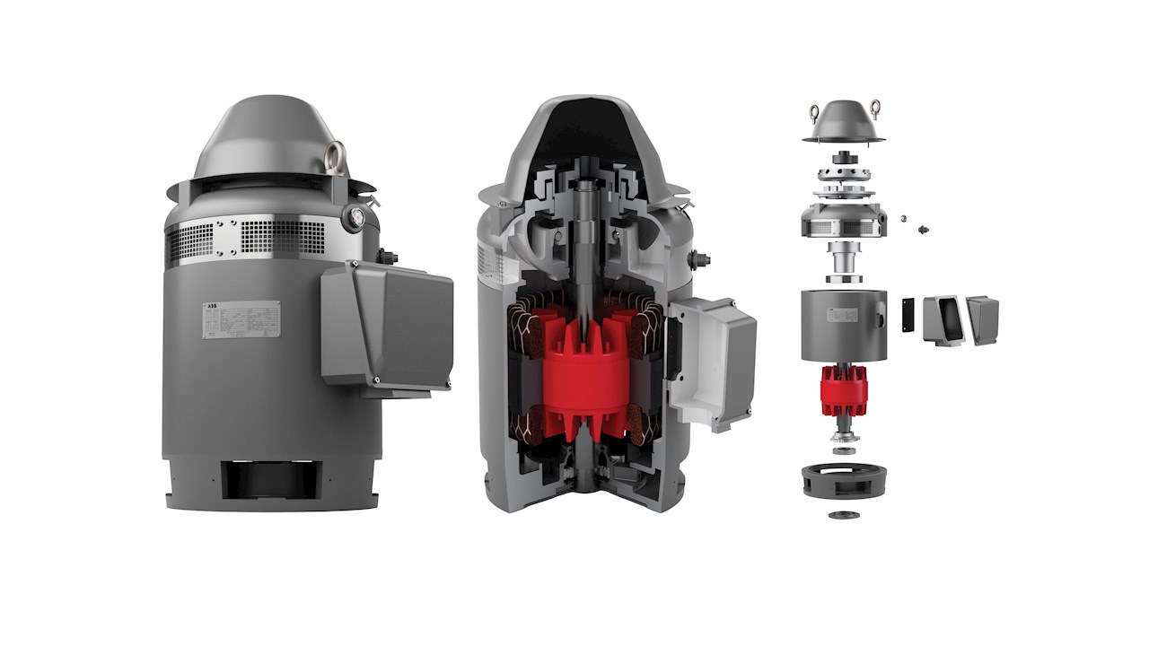 ABB’s purpose-built vertical hollow shaft motors meet demands for deep-well pumping applications