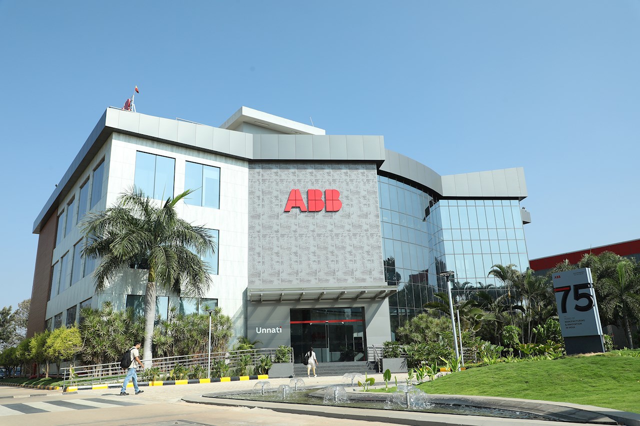 ABB:s fabrik i Nelamangala, Indien.