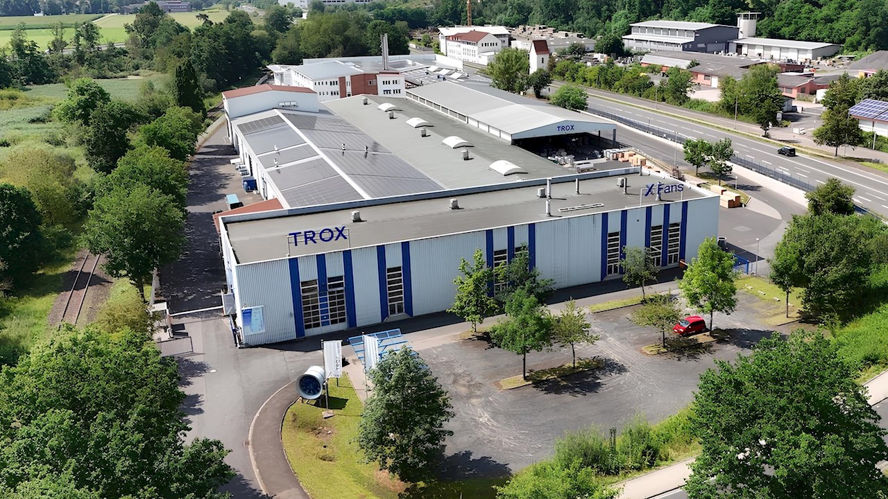 Trox X-Fans use ABB ACH580 variable speed drives to control smoke extraction fans