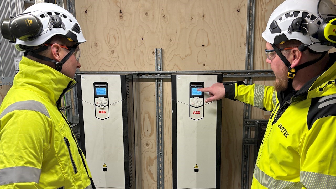 Jartek improves efficiency in wood processing plants through close collaboration with ABB