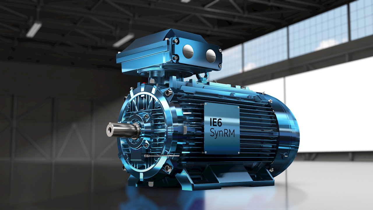 ABB IE6 SynRM-motorer ökar industrins energieffektivitet