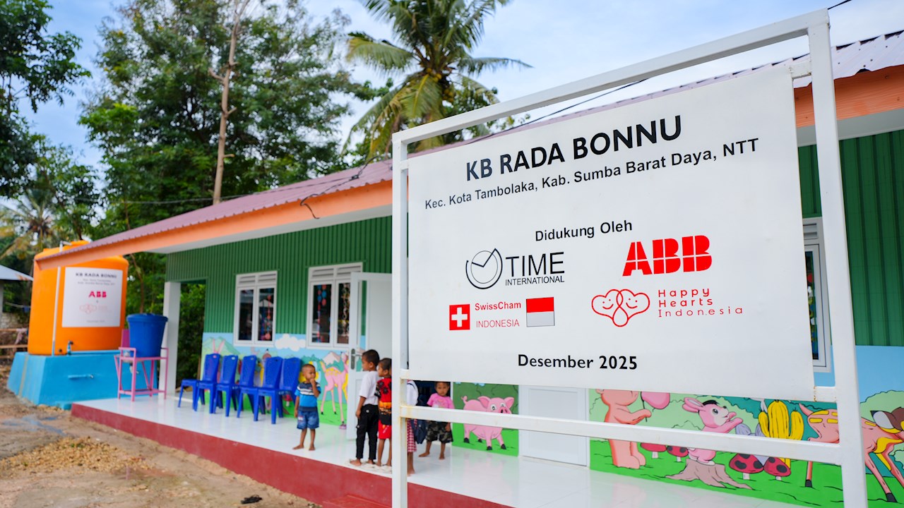ABB and Happy Hearts Indonesia Bring Sustainable Clean Water Solutions to NTT