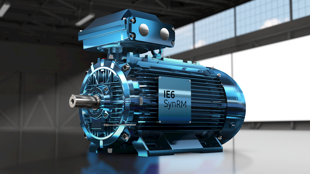 ABB lanserer IE6 SynRM-motorer i store rammestørrelser - setter ny standard for energieffektivitet