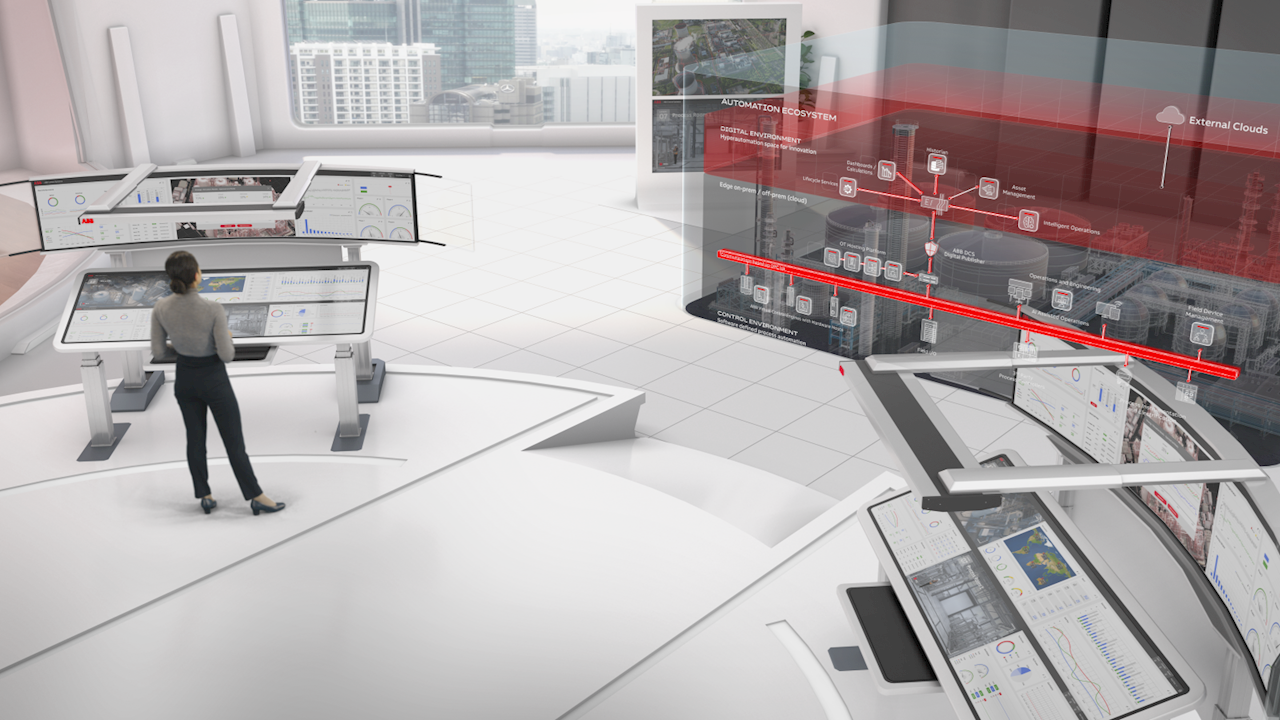 ABB wprowadza Automation Extended: modernizacja z zachowaniem ciągłości operacyjnej