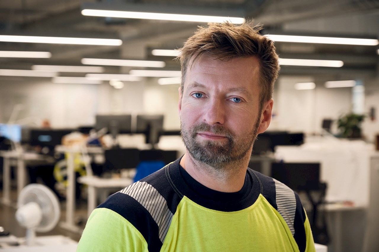 Dennis Knudsen, Operations Manager at Elektrus, the grid operator in Forsyning Helsingør Group. 
