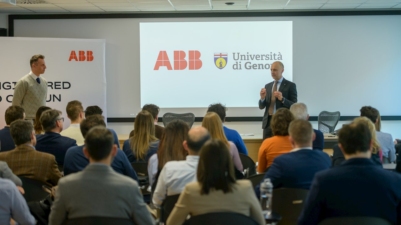 ABB e Università di Genova rinnovano accordo di collaborazione