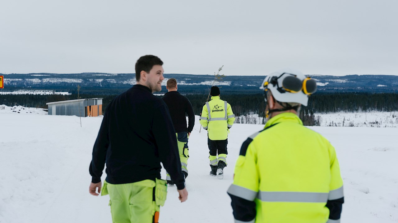 Jämtkraft Elnäts uppgradering: en smartare station och ett starkare team 