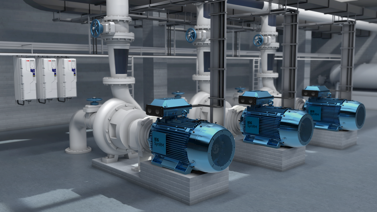 IE6 SynRM motors are engineered to outrun the demands of today