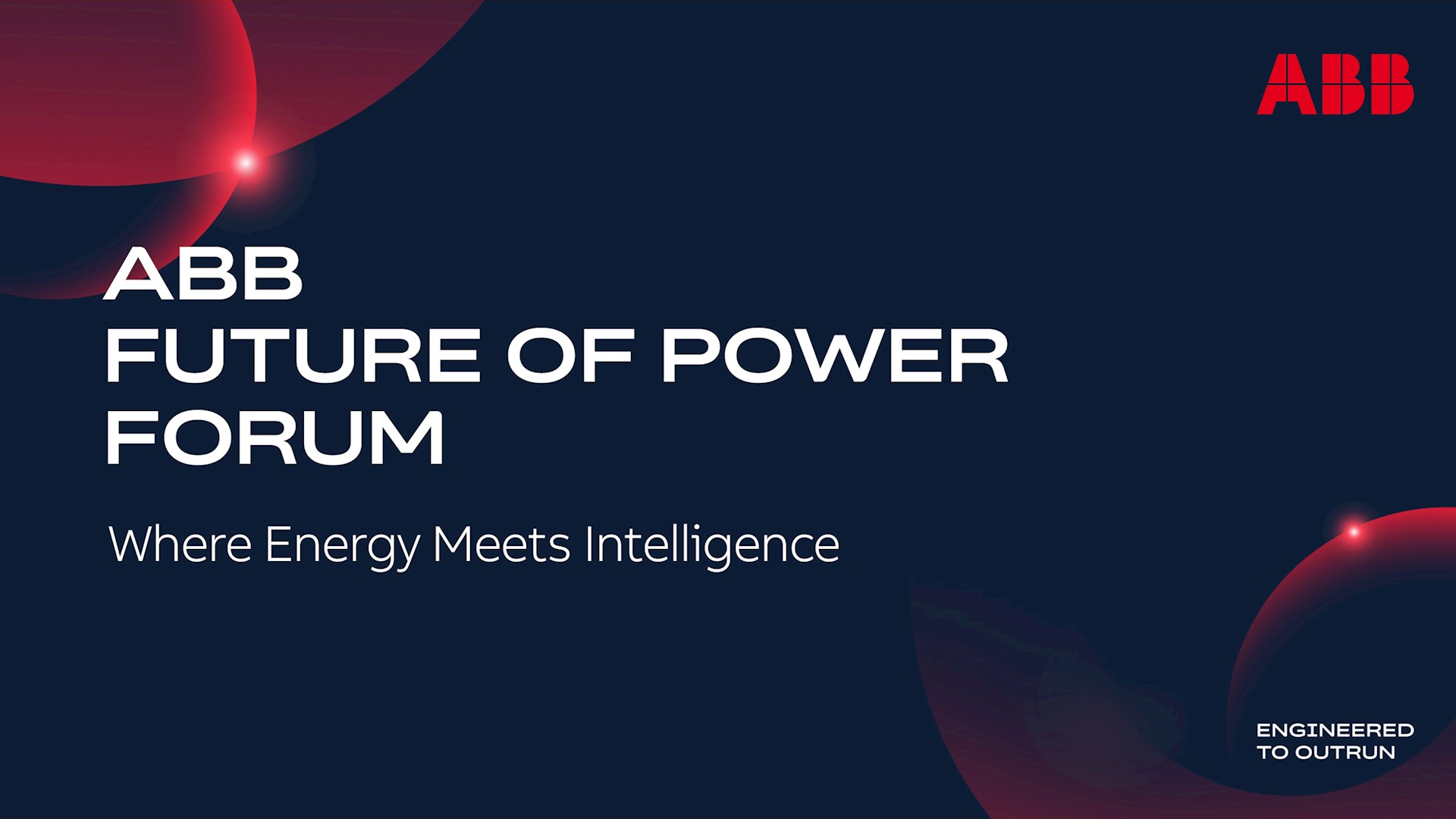 ⚡️ABB Future of Power Forum 2026에 초대합니다!
