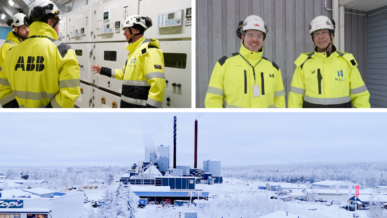 NEVE is partnering with ABB to provide reliable power and heating to the city of Rovaniemi