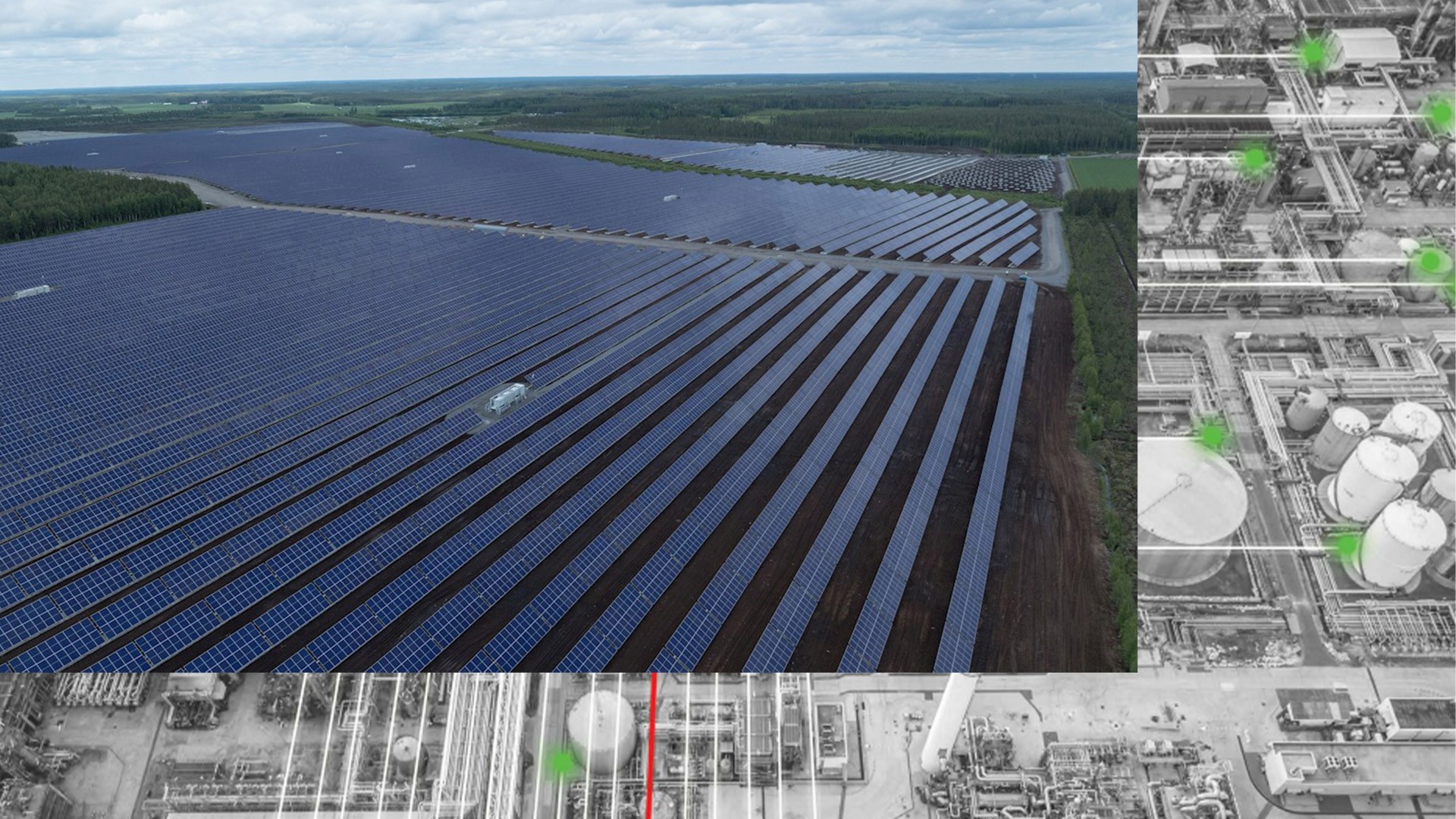 Les solutions d’électrification intelligentes d’ABB alimentent l’un des plus grands parcs photovoltaïques de Finlande